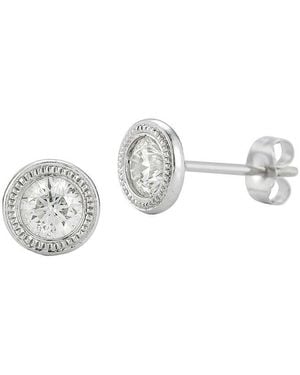Nephora 14K 1.00 Ct. Tw. Diamond Earrings - White