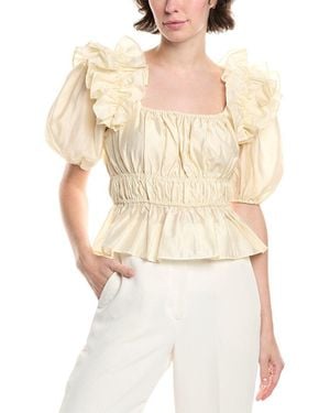 Endless Rose Puff Top - Natural