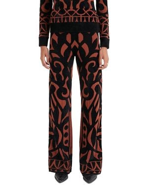 Temperley London Jani Wool Knit Trouser - Black