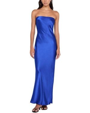 Bec & Bridge Moondance Strapless Dress - Blue