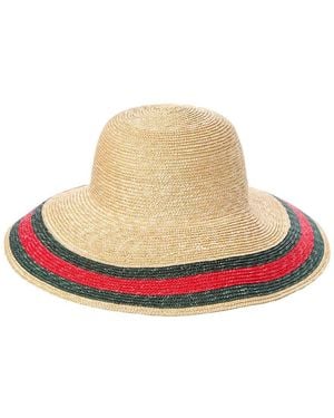 Gucci Woven Hat - Natural