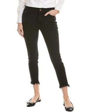DL1961 Farrow Montgomery High-Rise Cropped Skinny Jean - Black