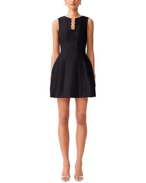 Elliatt Naomi Tulip Mini Dress - Black