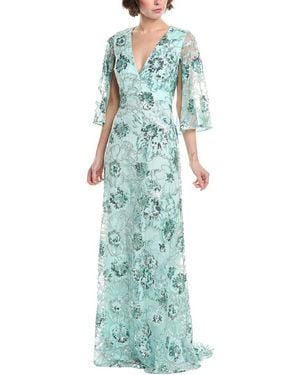 Jovani Sequin Gown - Blue