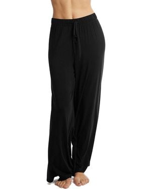 Hanky Panky Unwind Drawstring Wide Leg Pant - Black