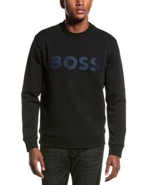 BOSS Salbo Crewneck Sweatshirt - Black