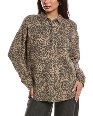 Z Supply All Day Leopard Jacket - Brown