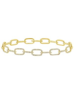 Sabrina Designs 14K 1.24 Ct. Tw. Diamond Link Bracelet - Metallic