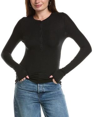 ATM Ribbed Top - Black