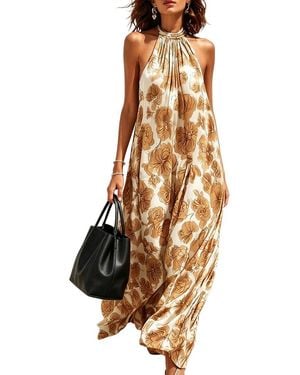 Vincent Maxi Dress - Natural