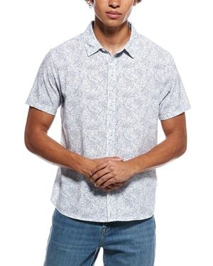 Vintage Summer Performance Perforated Shirt - White
