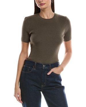 Rag & Bone Annalise Rib Wool-Blend Jumper - Black