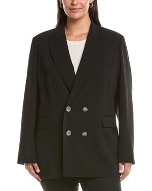 Marina Rinaldi Plus Dfox Blazer - Black