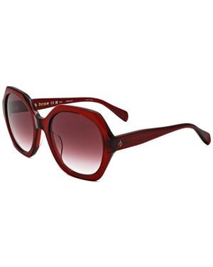 Rag & Bone Rnb1078/S 55Mm Sunglasses - Brown