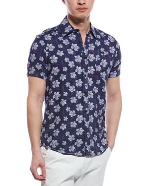 Report Collection Woven Shirt - Blue
