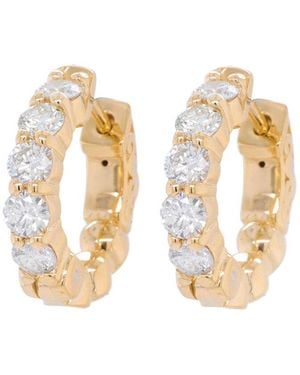 Diana M. Jewels Fine Jewellery 14k 7.50 Ct. Tw. Diamond Hoops - Metallic