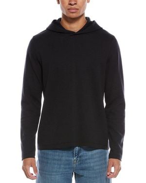 Vince Double-Face Hoodie - Black