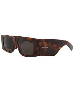 Saint Laurent 52Mm Sunglasses - Brown