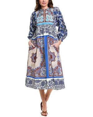 Weekend Max Mara Ghiotto Maxi Dress - Blue