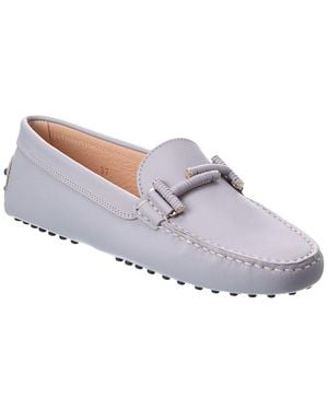 Tod's Leather Loafer - White