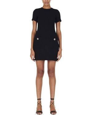 Adam Lippes Flynn Wool Dress - Black