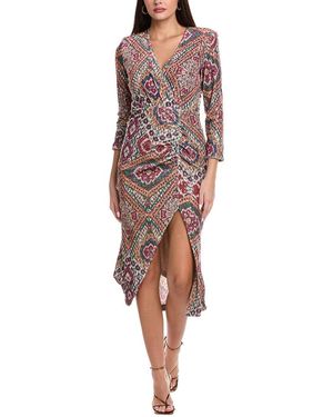 Ba&sh Tatiana Midi Dress - Red