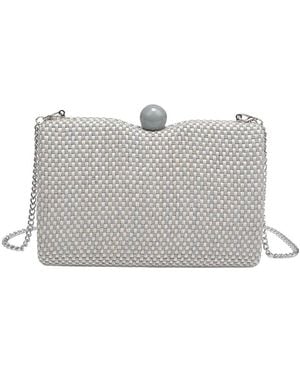 Urban Expressions Marissa Evening Clutch - Grey