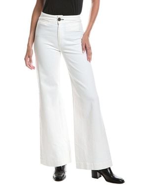 ASKK NY Brighton Wide Leg Jean - White