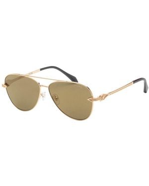 Versace Ve2283 61Mm Sunglasses - Metallic