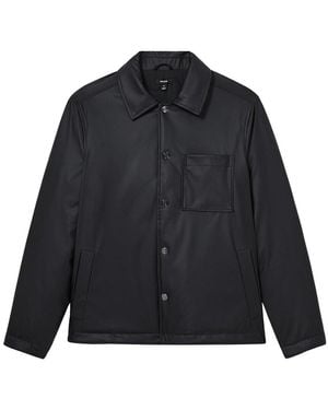 Reiss Hyde Technical Overshirt - Black