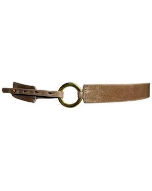 Ada Ibi Leather Belt - Brown