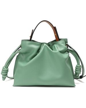 Tiffany & Fred Paris Smooth Leather Crossbody - Green