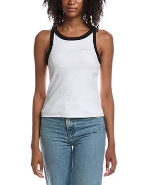 Michael Stars Sonya Ringer Tank Top - Blue