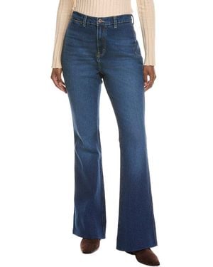 Johnny Was Medium Rinse Flare Jean - Blue