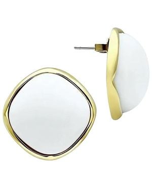 Alamode Jewelry Plated Earring - Metallic
