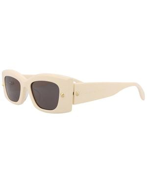 McQueen 51Mm Sunglasses - White