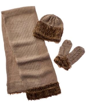 La Fiorentina Muffler Scarf - Brown