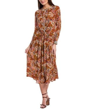 Weekend by Maxmara Siro Silk Shirtdress - Brown