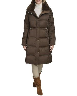 Andrew Marc Emery Coat - Brown