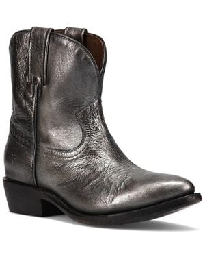 Frye Billy Short Leather Boot - Black