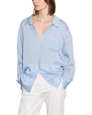 Câllas Petra Relaxed Fit Shirt - Blue