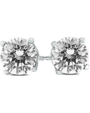 True Diamond 14k 1.50 Ct. Tw. Diamond Studs - Metallic