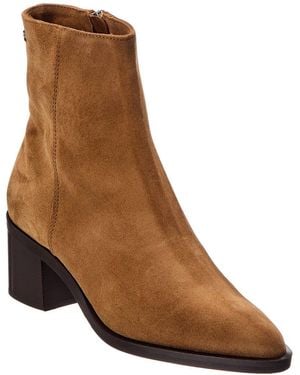 La Canadienne Julieta Suede Bootie - Brown