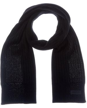 Gucci Knit Wool Scarf - Blue