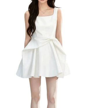 Ariele Tesoro Mini Dress - White