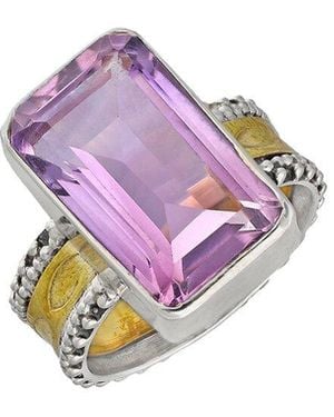 TIRAMISU 11.10 Ct. Tw. Amethyst Ring - Purple