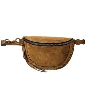 Isabel Marant Skano Suede Belt Bag - Natural