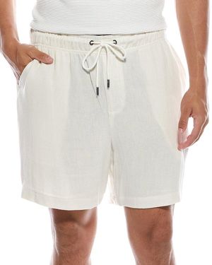 Onia Linen-Blend Short - White