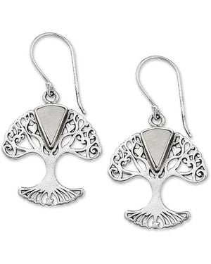 Samuel B. Pearl Earrings - Metallic