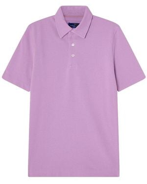 Robert Talbott Lion Polo Shirt - Purple